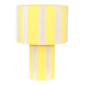 Large table lamp l'Eléange cream yellow