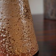 Vase diabolo brutaliste de Joël Baudoin, années 60