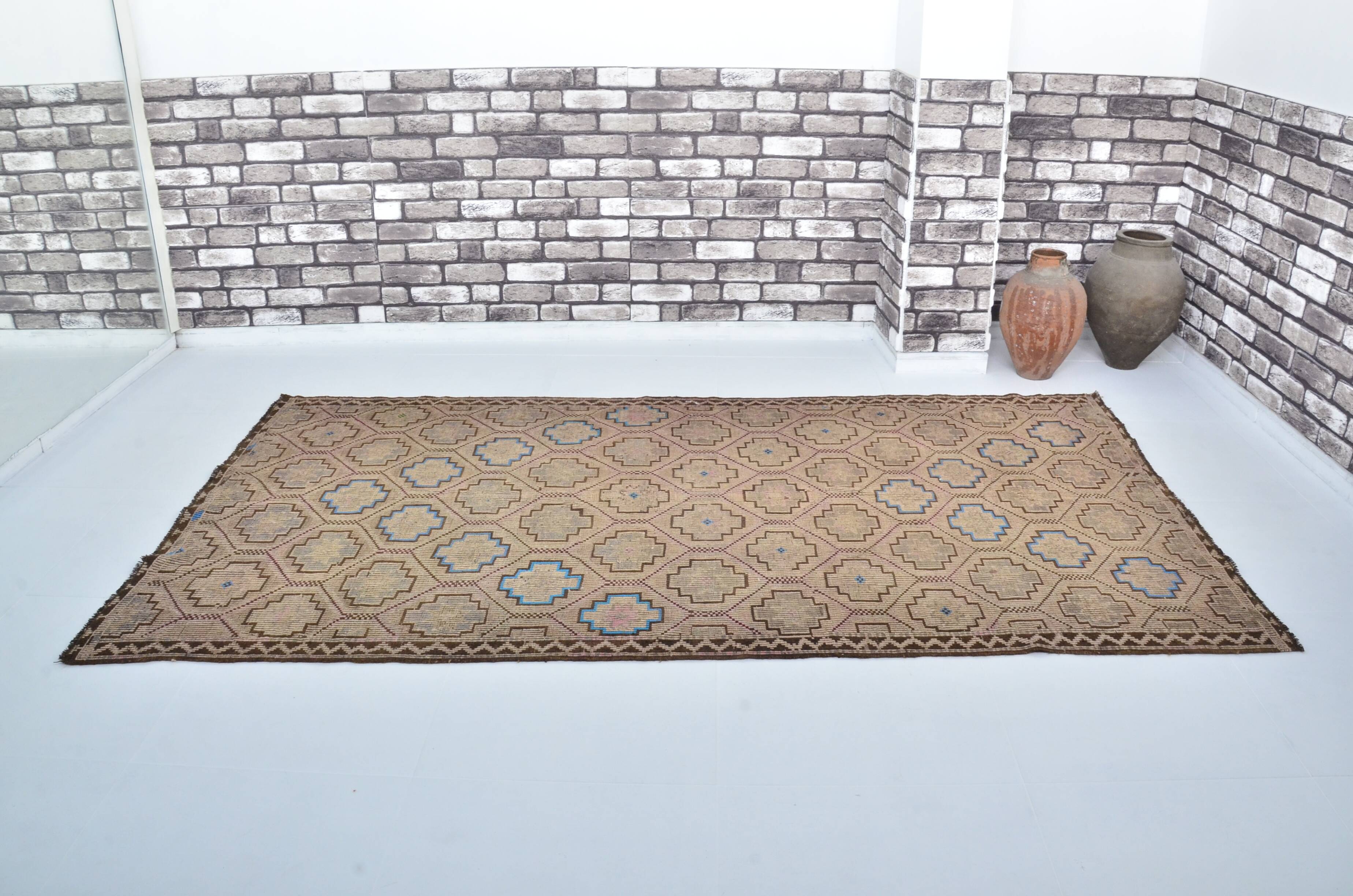 Vintage Anatolian Floor Kilim Rug, Reference 3542