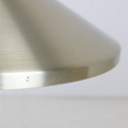 Lyskær Belysning “U.F.O” pendant lamp / Space Age / Danish modern design / gold / brass / aluminium / 1970s