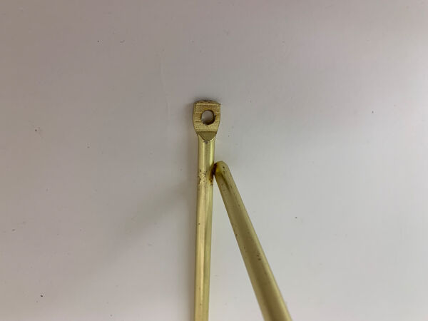 Unité murale métallique danoise, années 1970