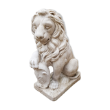 Reconstructed stone lion