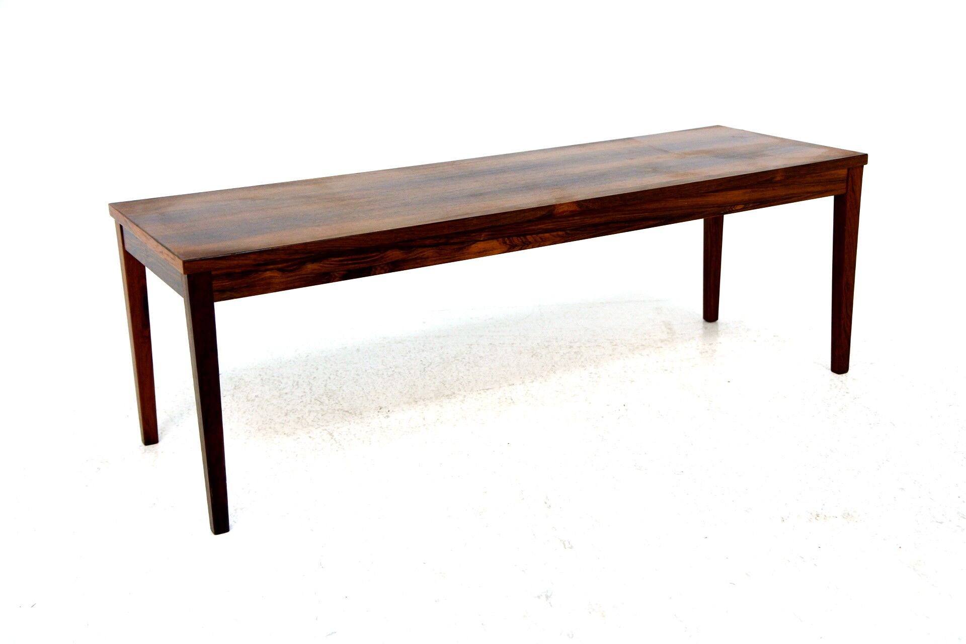 Banc minimaliste en palissandre, Suède, 1960