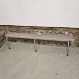 Light purple revamped school bench 1970 adult size