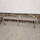 Light purple revamped school bench 1970 adult size