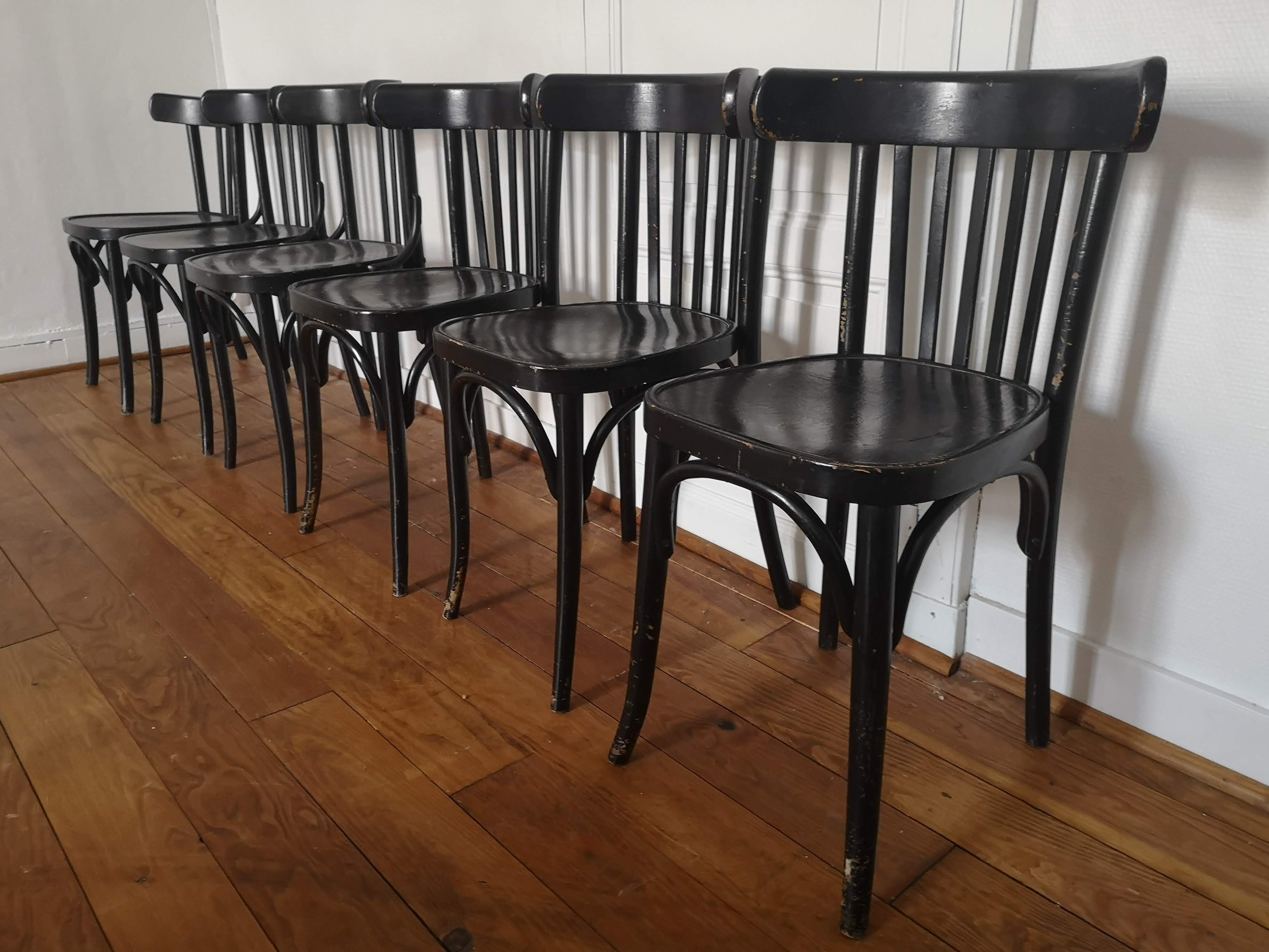 Set of bistro chairs