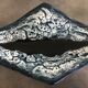 Cut ceramic centerpiece by vallauris fat lava sea foam 55 cm