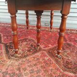 6-foot table in mahogany from the Louis Philippe period