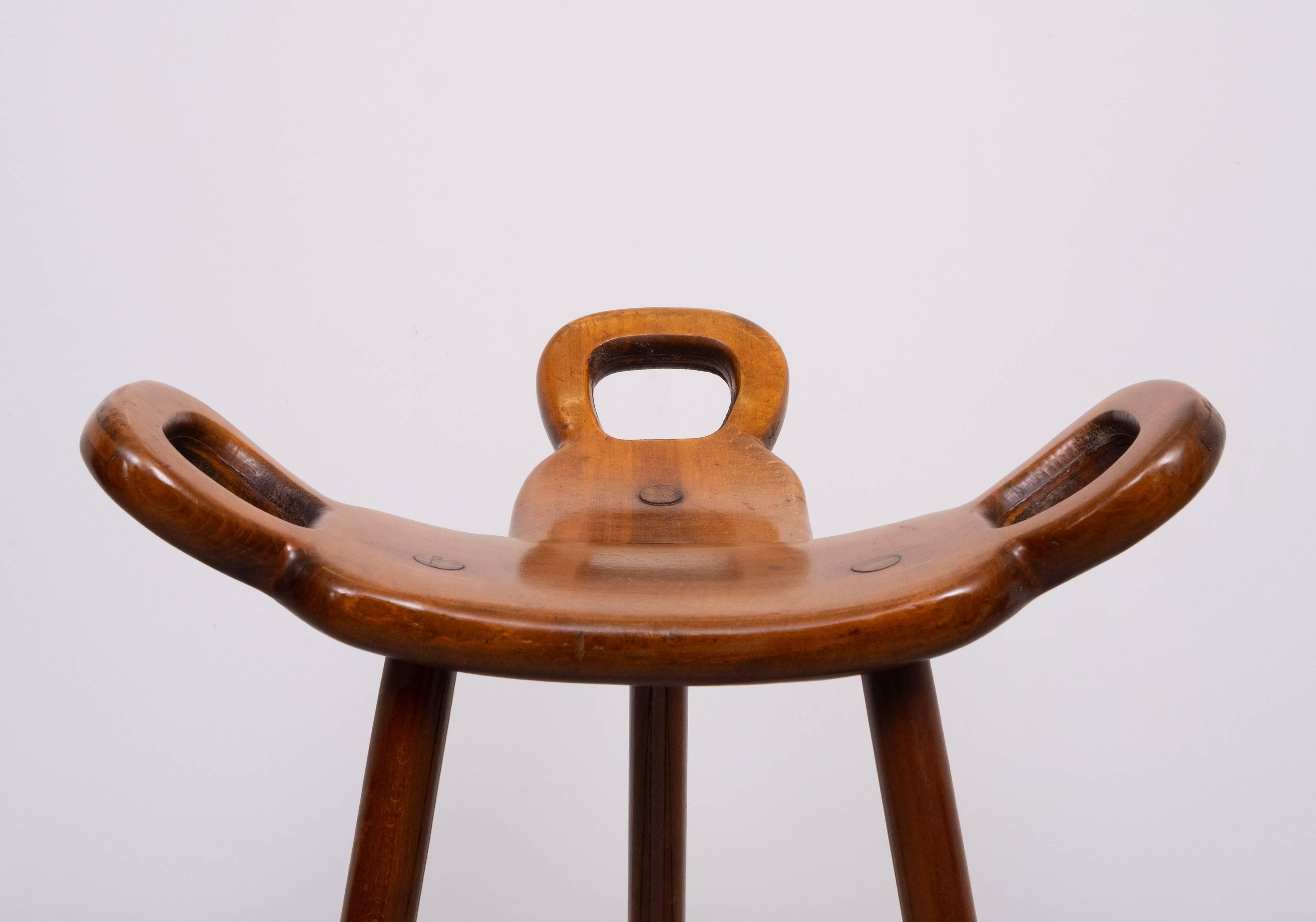 'Marbella' Bar stools by Sergio Rodrigues for Confonorm Spain 1970s