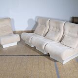 German Sofalette Modular Sofa Set by Otto Zapf for Vitsœ, 1960s, Set of 4