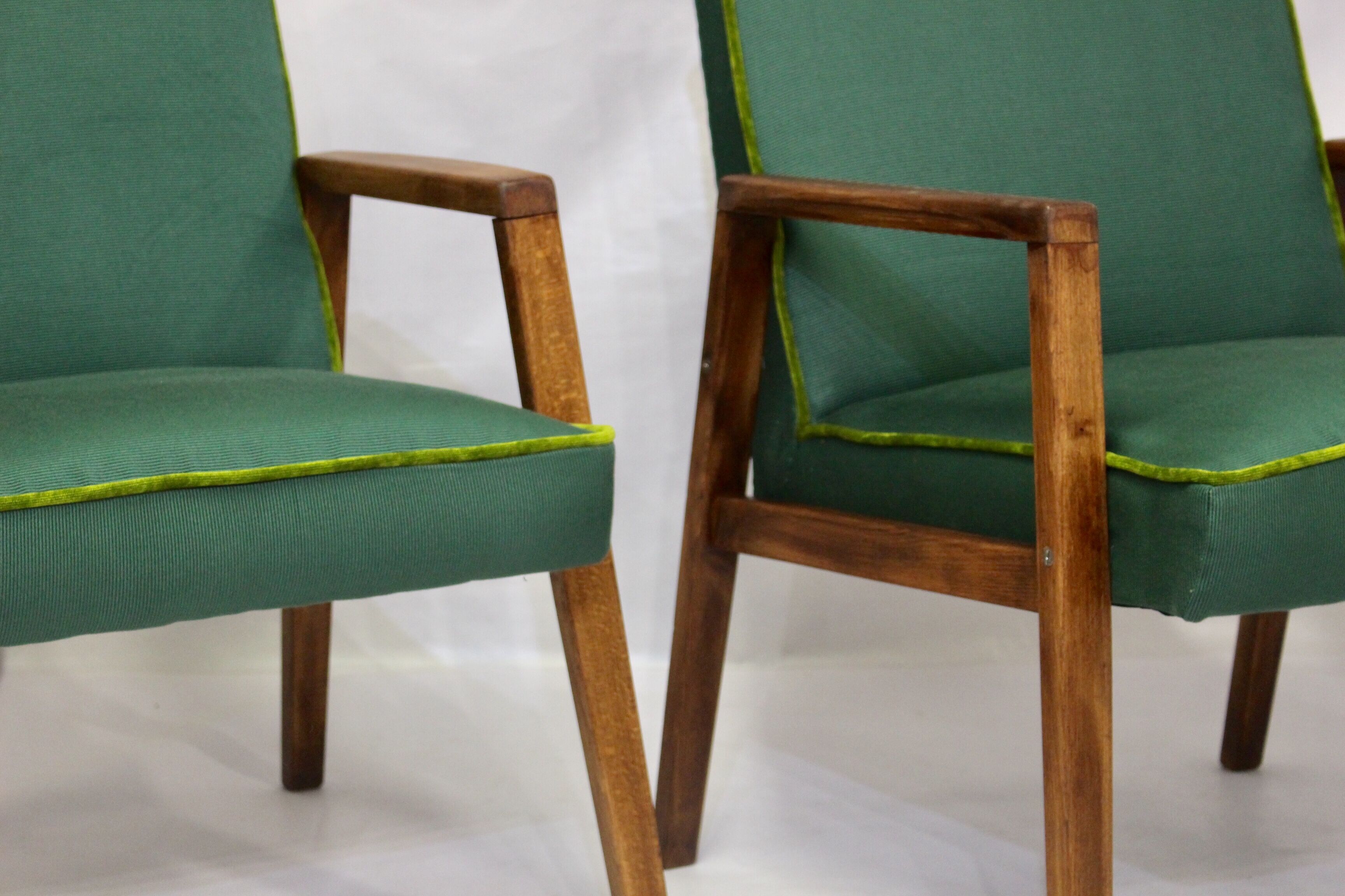 Pair of vintage armchairs 60s