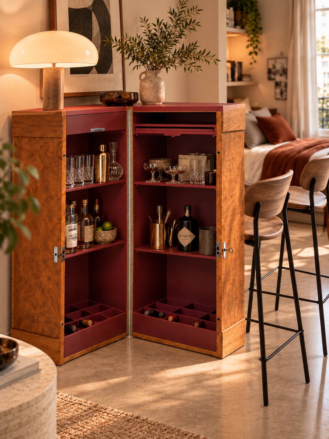 Rare Art Deco bar Prince de Galles – Innovation Paris – 1930s
