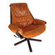 Fauteuil lounge vintage Göte Mobler 1960 pivotant et inclinable