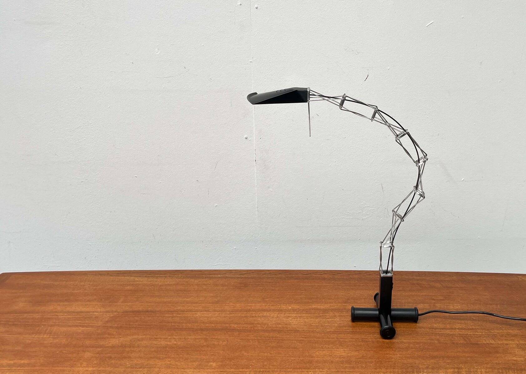 Postmodern Italian Multi X table lamp by Yaacov Kaufmann for Lumina, 1980s.