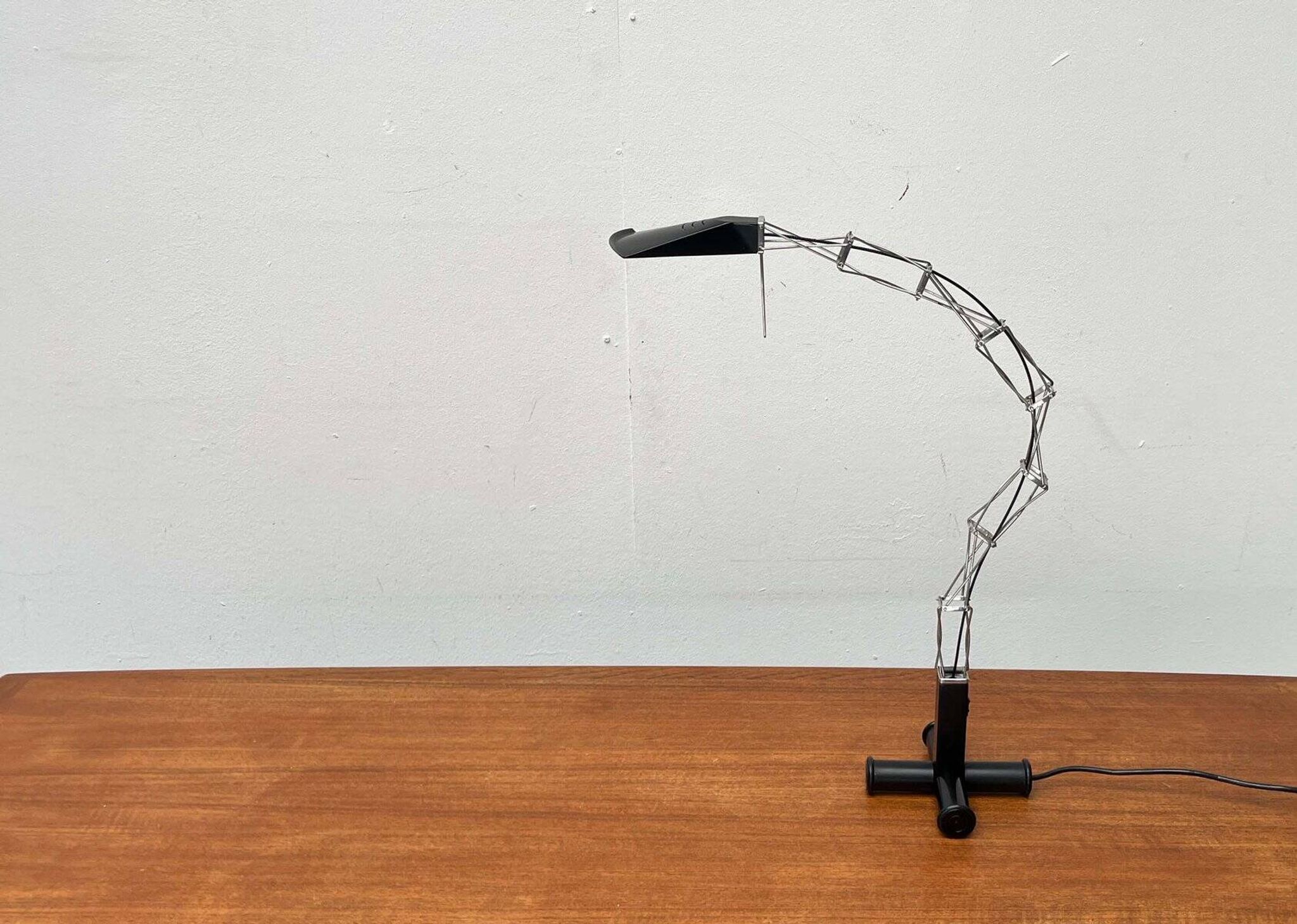 Postmodern Italian Multi X table lamp by Yaacov Kaufmann for Lumina, 1980s.