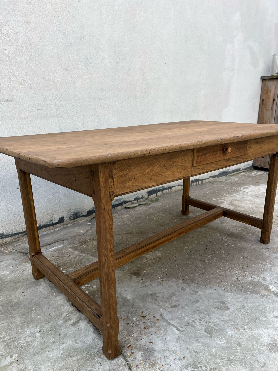 Oak farmhouse table