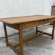 Oak farmhouse table