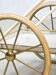 Midcentury vintage brass & steel trolley 'italian chique'
