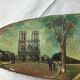 Memories paris vintage wood plank paint
