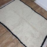 Tapis berbère en laine fait main 195 X 140 CM