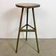 Green Industrial Workshop Stool, 1960s