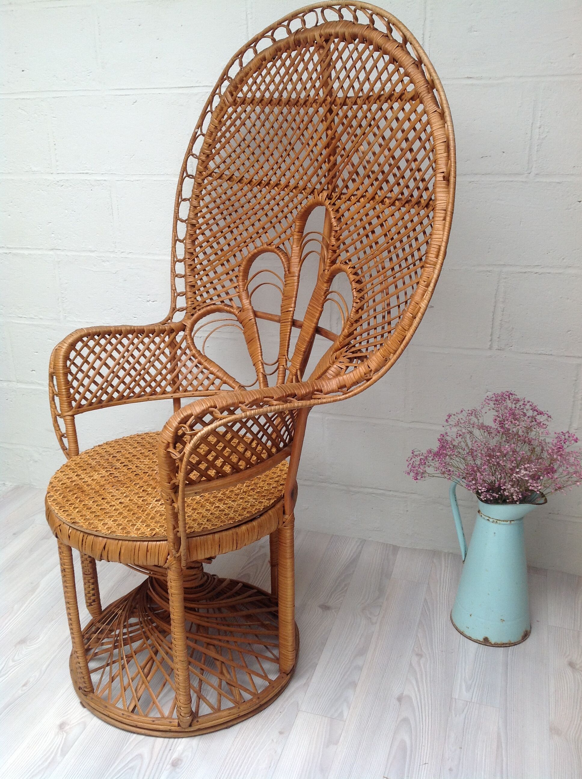 Fauteuil Emmanuelle rotin