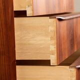 Commode 4 tiroirs en teck, Danemark 1960