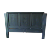 Head of bed 160 Art deco gray slate. This headboard Gets a makeover with a chic city look tinted of classic.