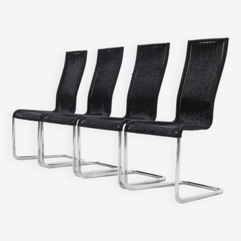 Set of 4 B20 Dining Chairs by Axel Bruchhäuser for Tecta 1980s