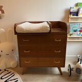 Table à langer / commode pied compas