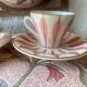 Lot de 2 tasses à café Digoin vintage