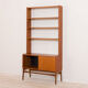 Norwegian mid-century bookshelf credenza in teak, 60s