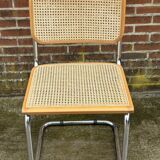 Set of 4 chairs model Cesca B32 designed by Marcel Breuer design