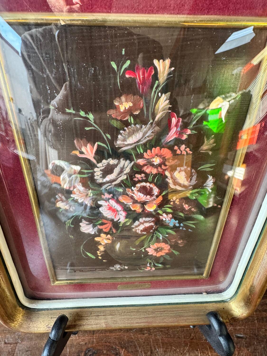 Oil on panel signed Gino Tassinari (1920-2001) Still life