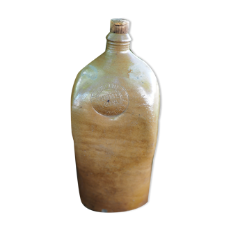 Old bottle of salt sandstone mineral water - Bohemian water, Czech Republic - late 19th century