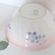 Antique ceramic salad bowl, moulin des loups, 1980, french manufacture