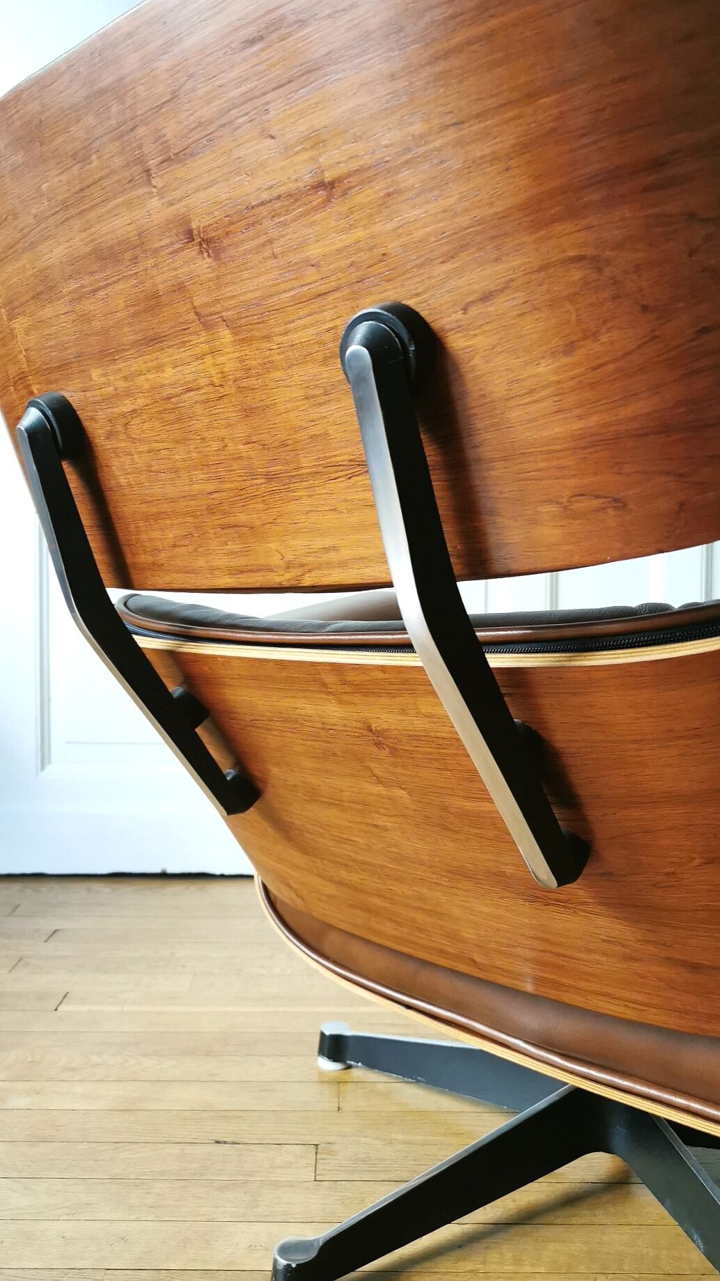 Rosewood lounge chair ensemble, Charles and Ray Eames, 1970