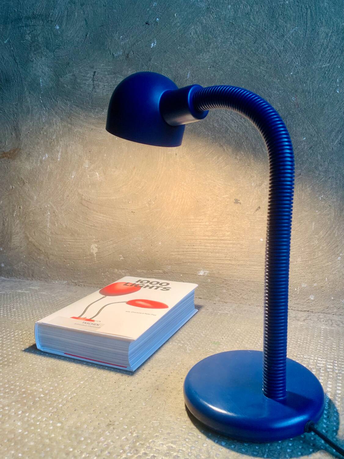 Lampe bureau format « boule » vintage 80