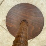Charles Dudouyt wooden pedestal table