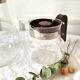 Vintage Pyrex glass teapot coffee pot carafes