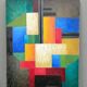 Oil painting on canvas signed Angelina Lavernia
