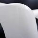 Vintage white Efebino stool by Stacy Dukes for Artemide, 1960s