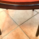 Suite of 6 Scandinavian chairs 70s