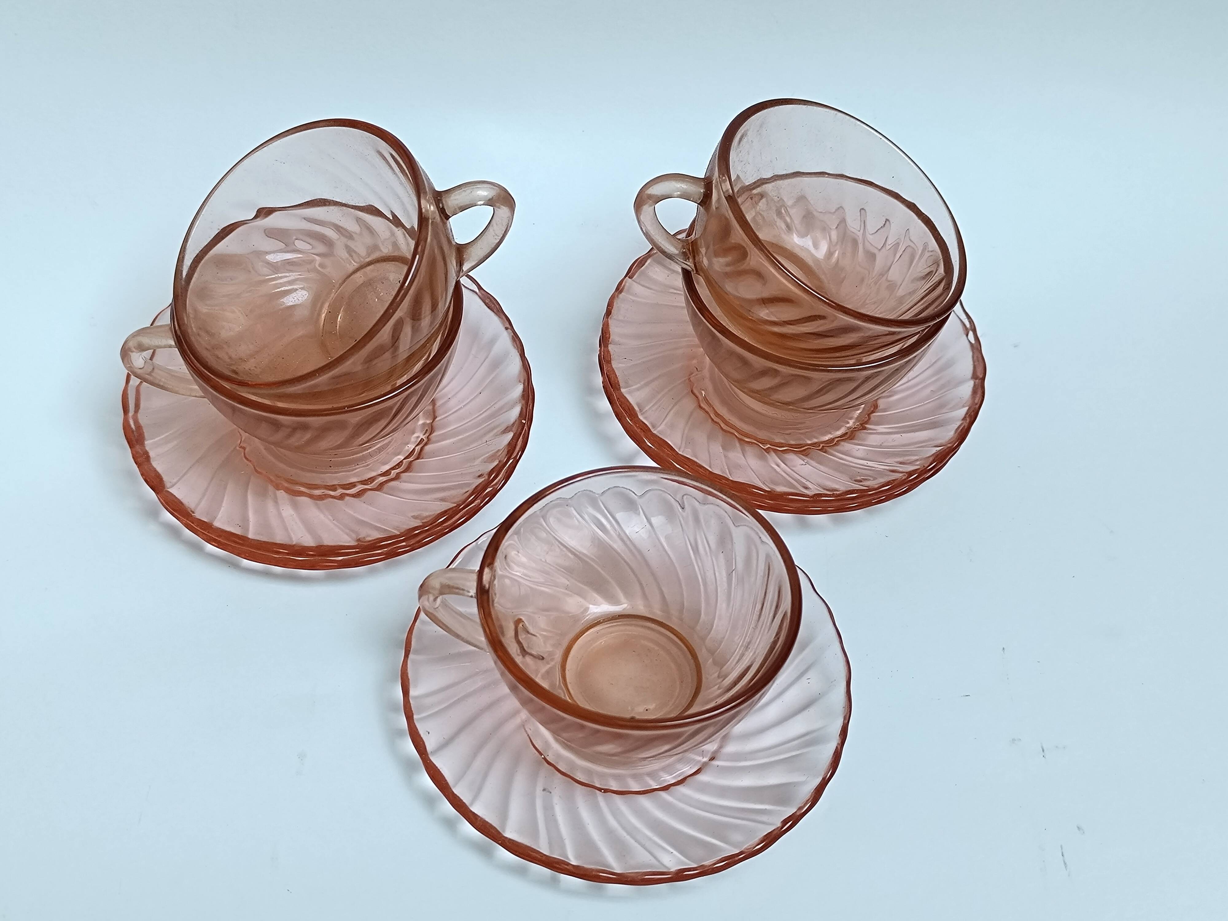 Luminarc Rosaline espresso cups