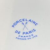 Set of 10 Paris porcelain plates
