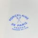 Set of 10 Paris porcelain plates