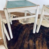 Series of 4 vintage chairs