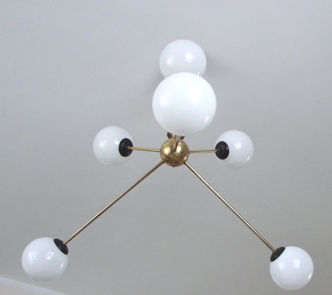 Sputnik chandelier from the 60s
