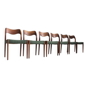 Ensemble de 6 chaises - moller