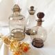 Carafe art déco ambrée années 30